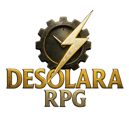 Logo do jogo Desolara RPG